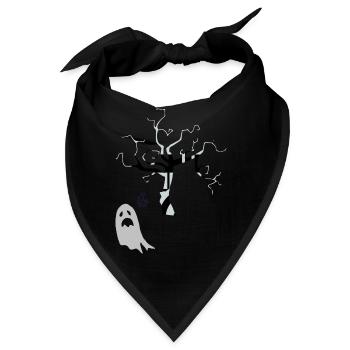 Halloween 2 - Bandana - Schwarz - Vorne