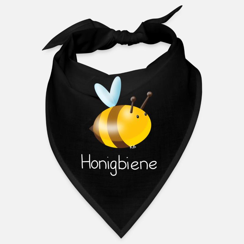 Abeille - Bandana - noir