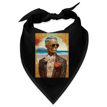 Ghotische Klasse - Bandana - Schwarz - Vorne