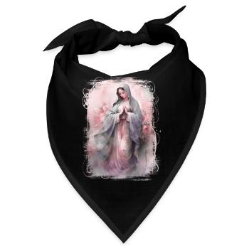Heilige Maria Maria Madonna Mariana Jungfrau Maria Heilig - Bandana - Schwarz - Vorne