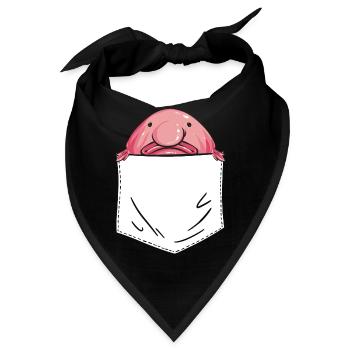 Blobfisch - Bandana - Schwarz - Vorne