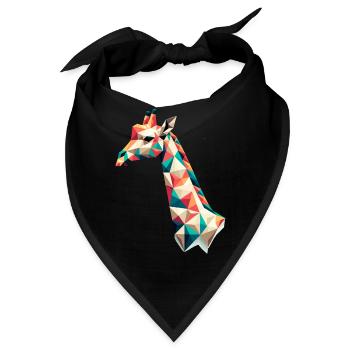 Giraffe // giraffe - Bandana - Schwarz - Vorne