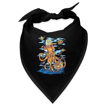 Marine-Szene - Bandana - Schwarz - Vorne