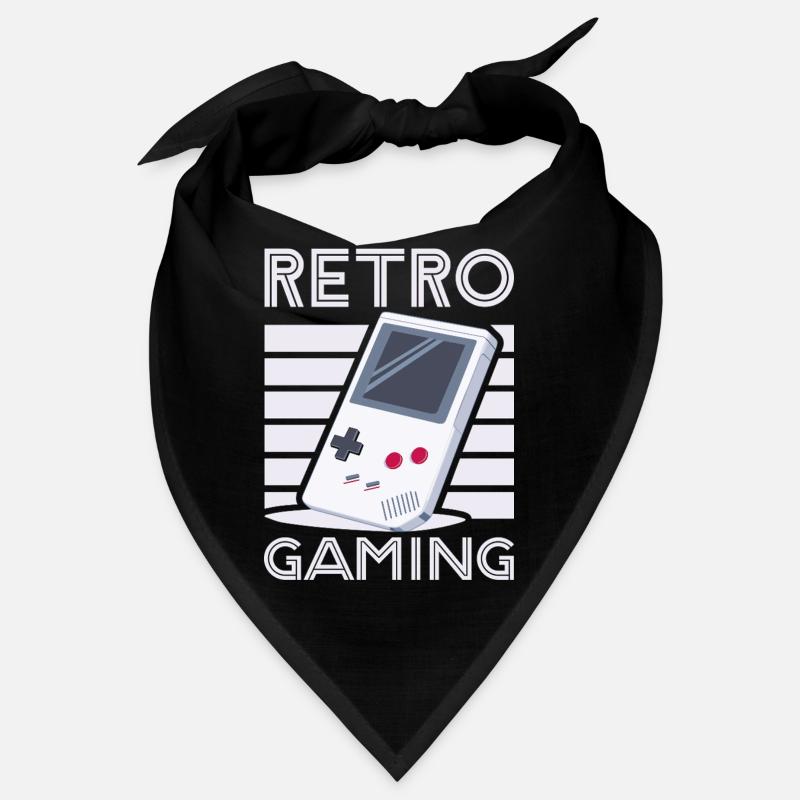 Rétro gaming 1 par Helfspawn - Bandana - noir