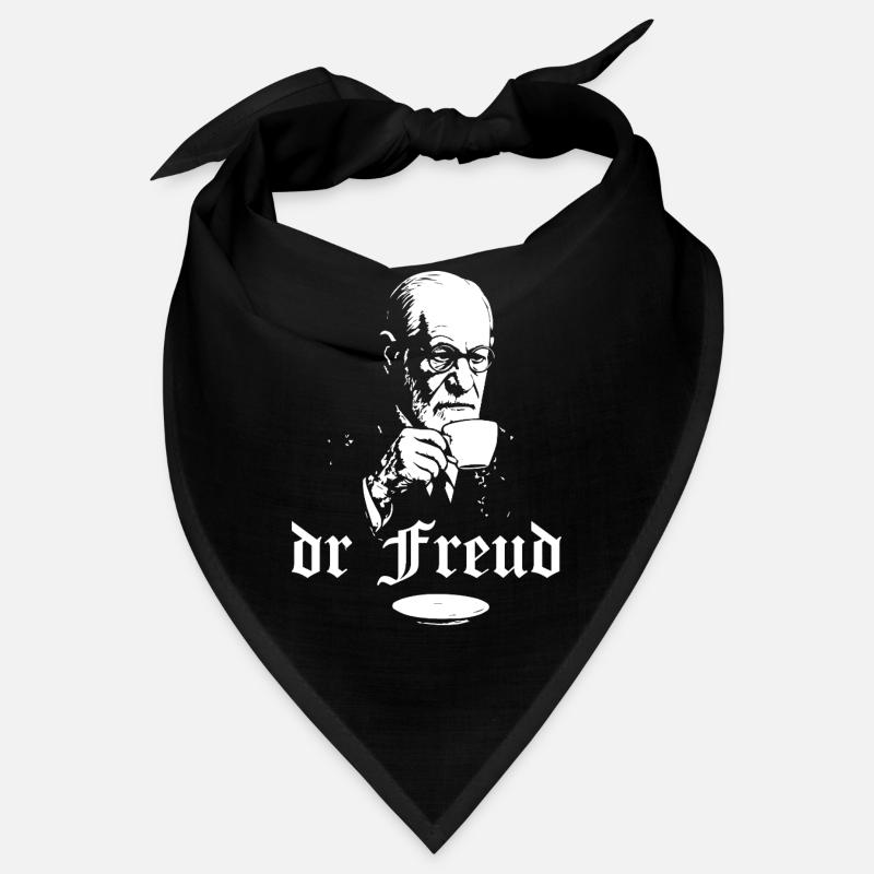 Dr Freud Tea Time Portrait Bandana