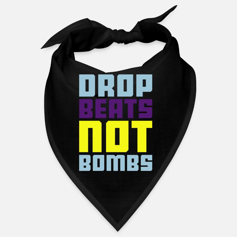 drop beats not bombs Bandana