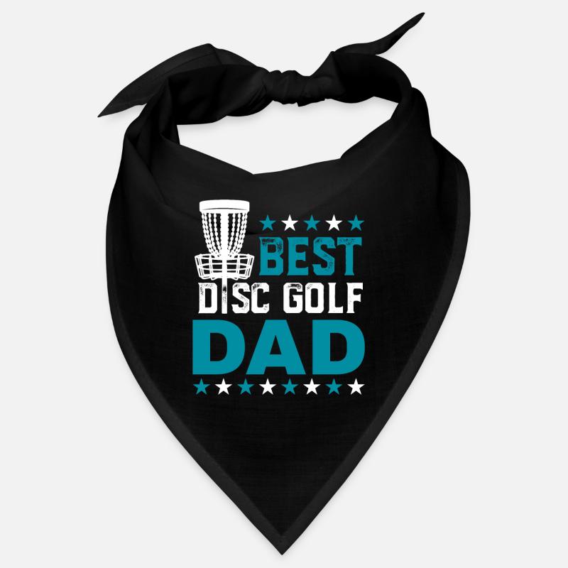 Bester Disc Golf Dad Fathers Day Bandana