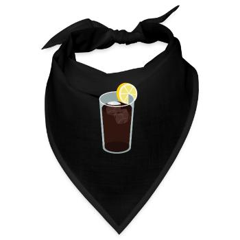 Cola - Bandana - Schwarz - Vorne