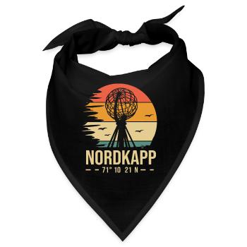Nordkap Nordkap Norwegen - Bandana - Schwarz - Vorne