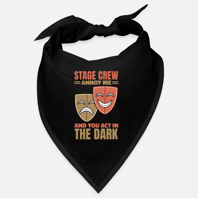 I Work In The Shadows Stage Crew Bandana