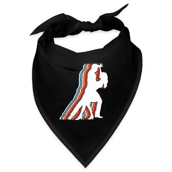 Gesellschaftstänze Partnertanz - Bandana - Schwarz - Vorne