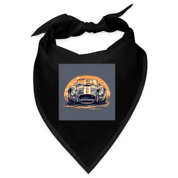 AC COBRA KOLLEKTION - Bandana - Schwarz - Vorne