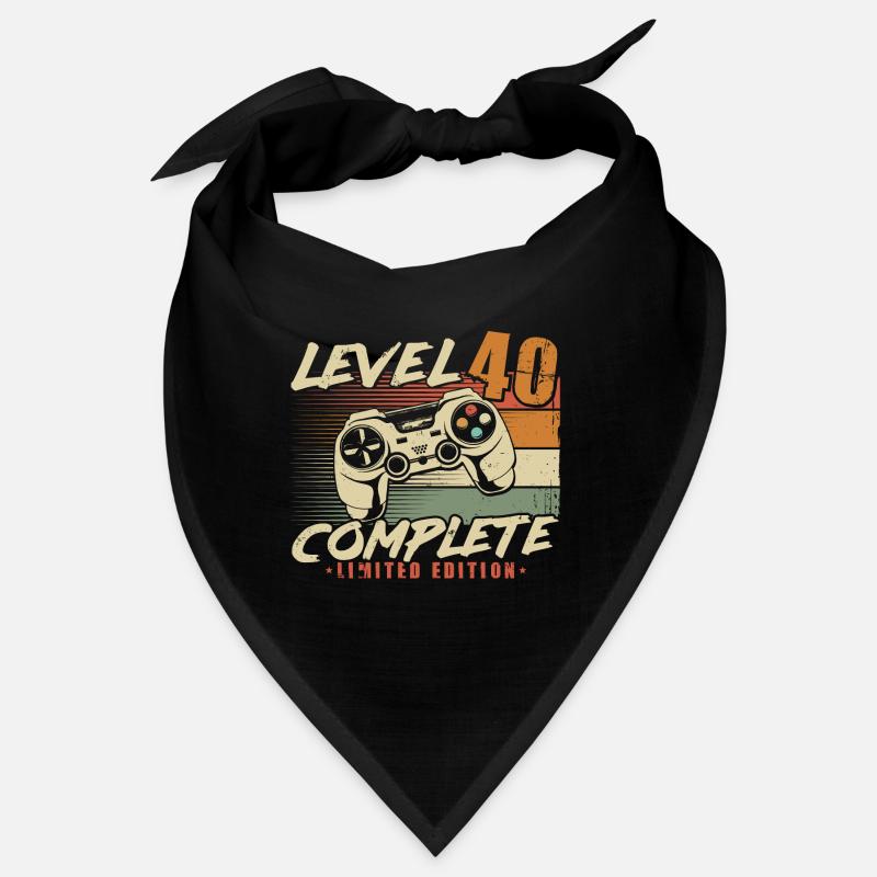40e anniversaire Niveau 40 Complet 40 ans Bandana