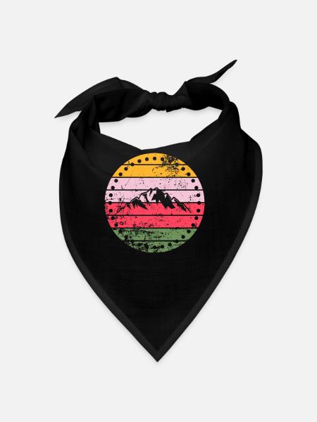 Berg - Bandana - Schwarz