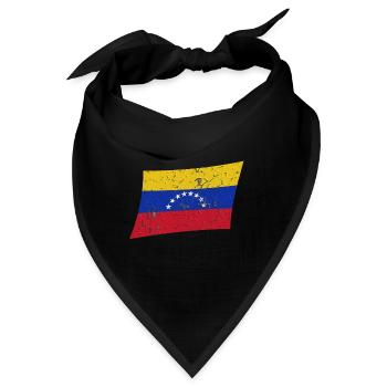 Venezuela - Bandana - Schwarz - Vorne