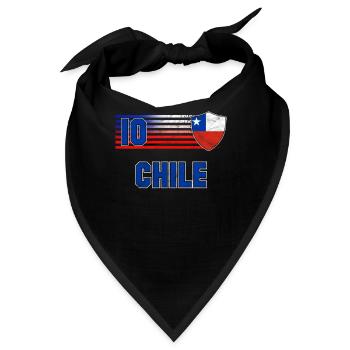Chile - Bandana - Schwarz - Vorne