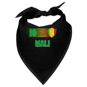 Mali - Bandana - Schwarz - Vorne
