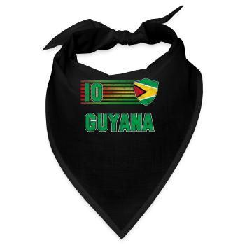 Guyana - Bandana - Schwarz - Vorne