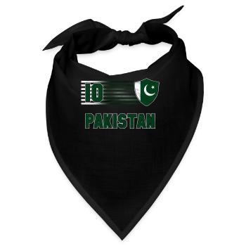 Pakistan - Bandana - Schwarz - Vorne