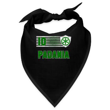 Padanien - Bandana - Schwarz - Vorne
