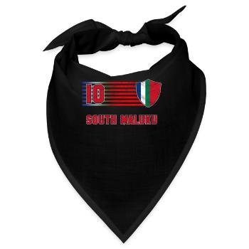Republik Maluku Selatan - Bandana - Schwarz - Vorne