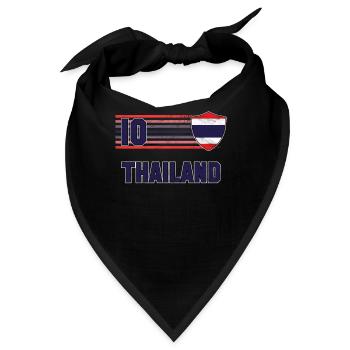 Thailand - Bandana - Schwarz - Vorne