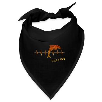 Dolphin - Bandana - Schwarz - Vorne