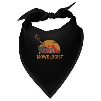 Rasen, Rasen Gras, Pflege, - Bandana - Schwarz - Vorne