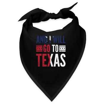 southern slang, southern slang texas sprache, - Bandana - Schwarz - Vorne