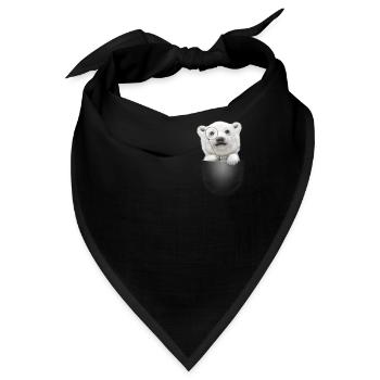 TASCHE POLAR BEAR - Bandana - Schwarz - Vorne