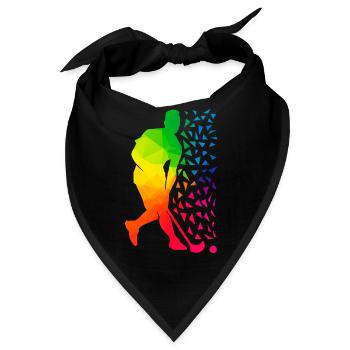 Floorball - Bandana - Schwarz - Vorne