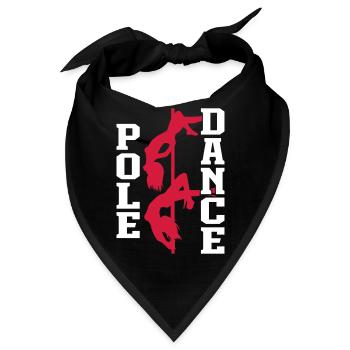 Pole Dance - Bandana - Schwarz - Vorne