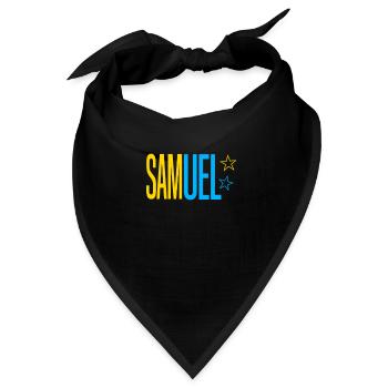 Samuel - Bandana - Schwarz - Vorne