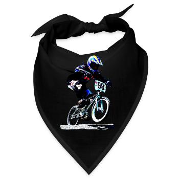 bmx - Bandana - Schwarz - Vorne
