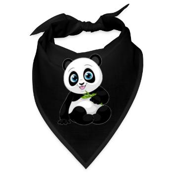 Pamda - Bandana - Schwarz - Vorne