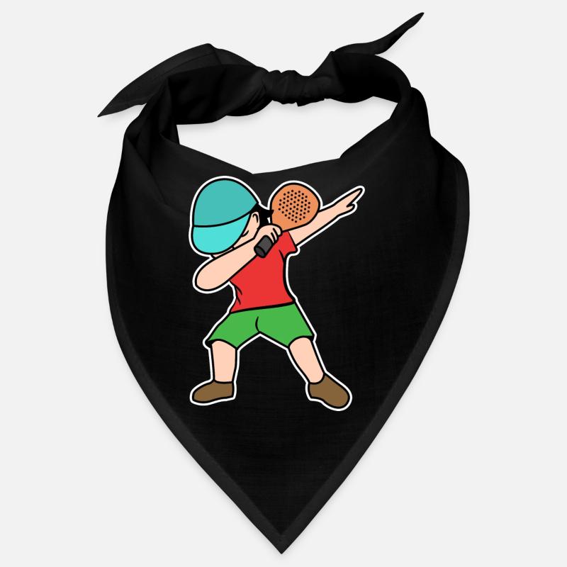 Jeu de padel Déclaration de padel Formation de raquette Bandana