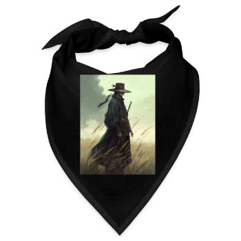 Samurai II - Bandana - Schwarz - Vorne