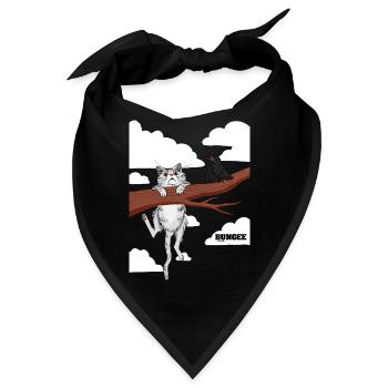 Hang in there 06 - Bandana - Schwarz - Vorne