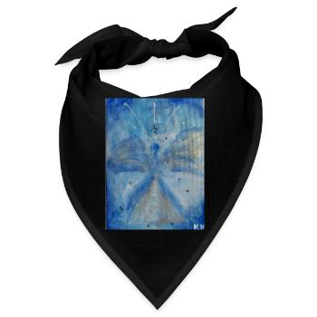 Erzengel Michael - Bandana - Schwarz - Vorne
