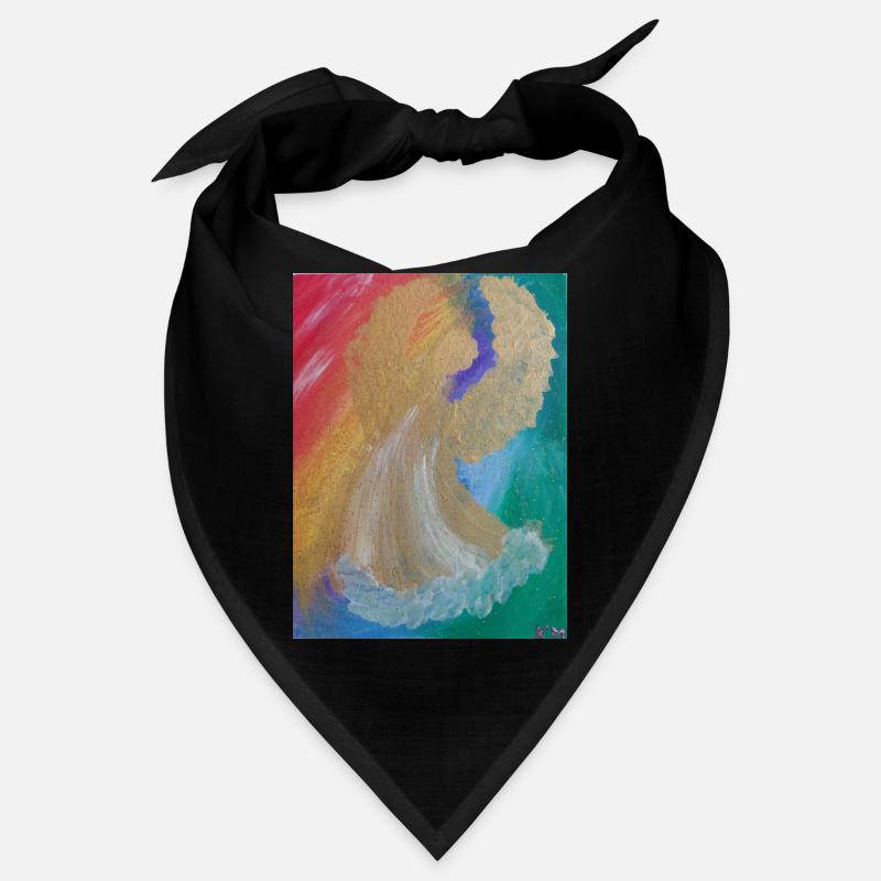Regenbogenengel - Engel des Einklangs - Engelbild Bandana