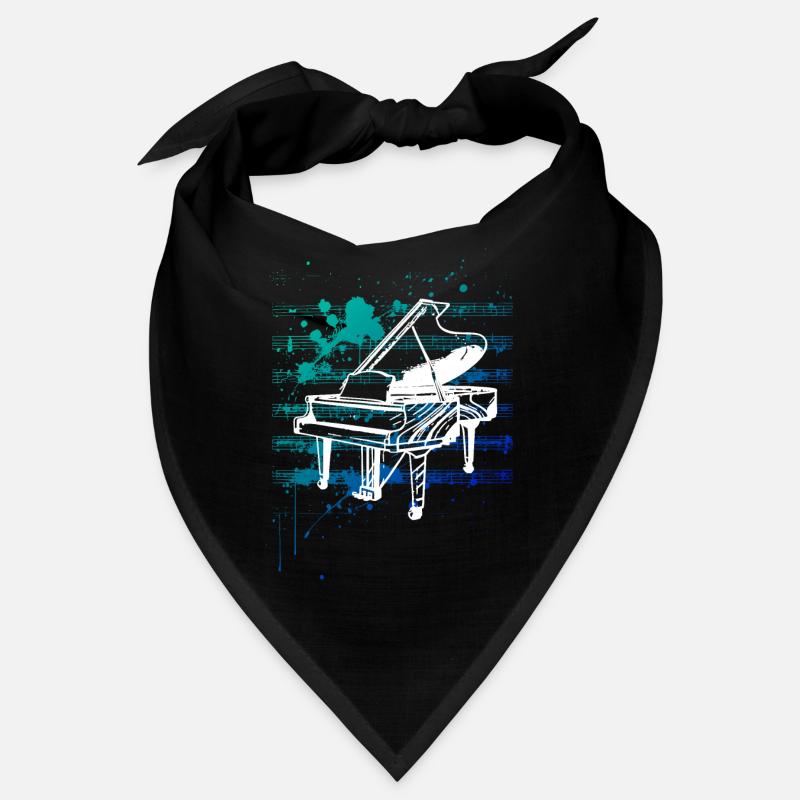 piano blanc Bandana