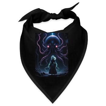 Kraken des Kosmos - Bandana - Schwarz - Vorne