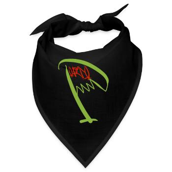 Porto Nordportugal - Bandana - Schwarz - Vorne