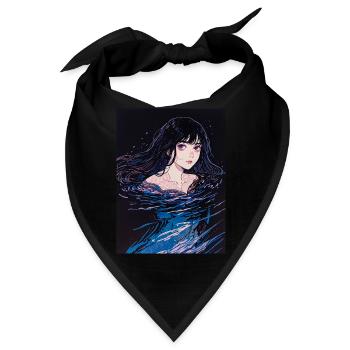 Klage der Gezeiten - Bandana - Schwarz - Vorne
