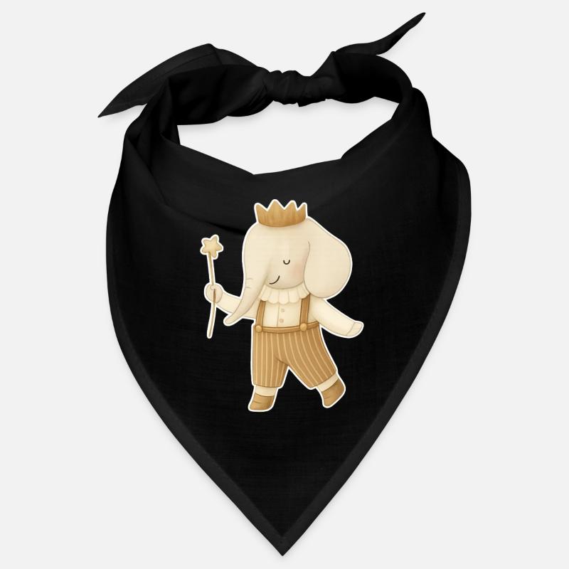 Royal elephant in overalls Bandana