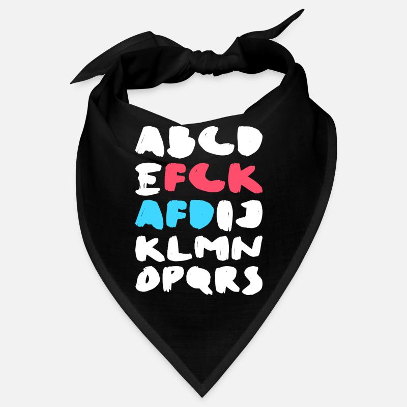 FCK AFD | Conception d’une déclaration politique Bandana