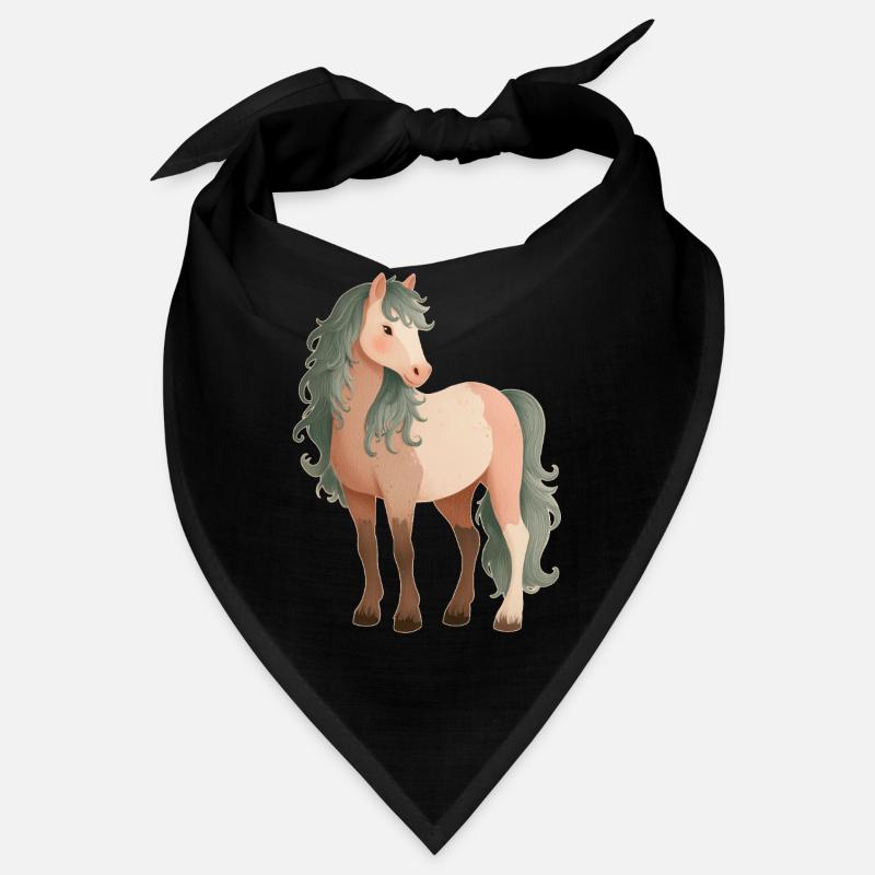 Cheval Poney Mignon Bandana