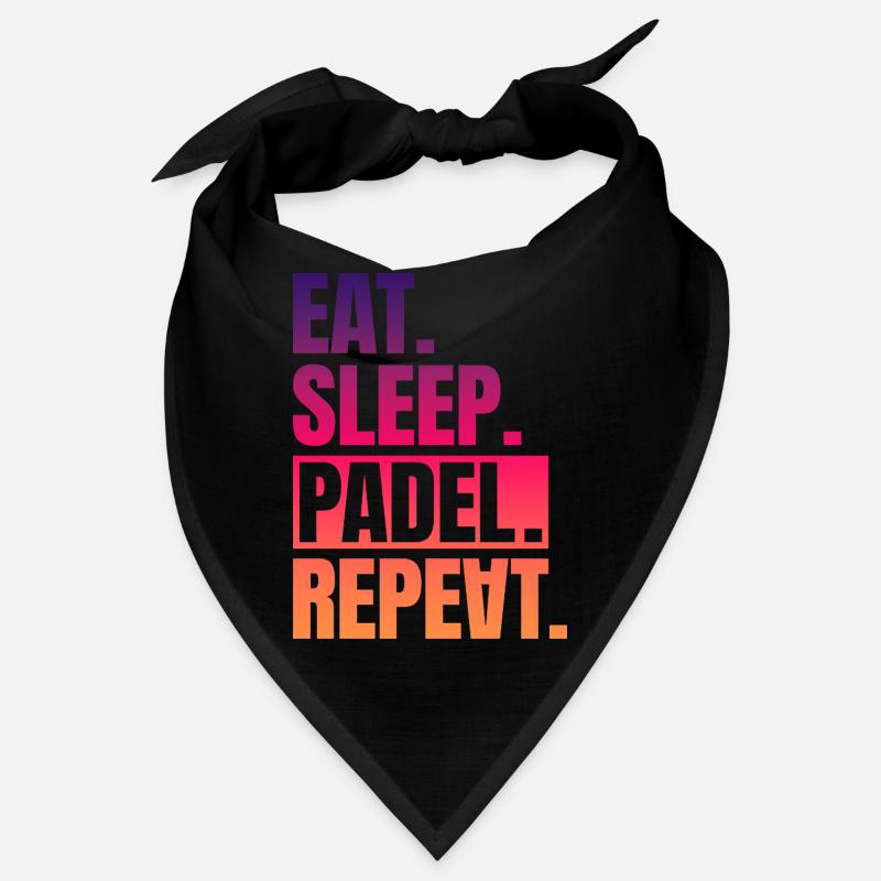 Eat Sleep Padel Repeat Bandana