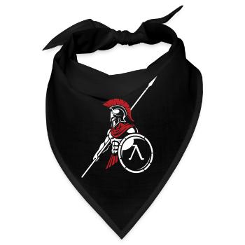 Spartan Royal Guard Spartan Shield Maskottchen - Bandana - Schwarz - Vorne
