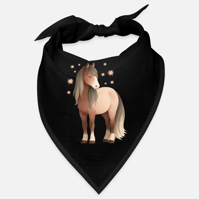 Étoiles de cheval Bandana